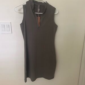 SKIMS NWT Mini Dress Mock Neck Sleeveless